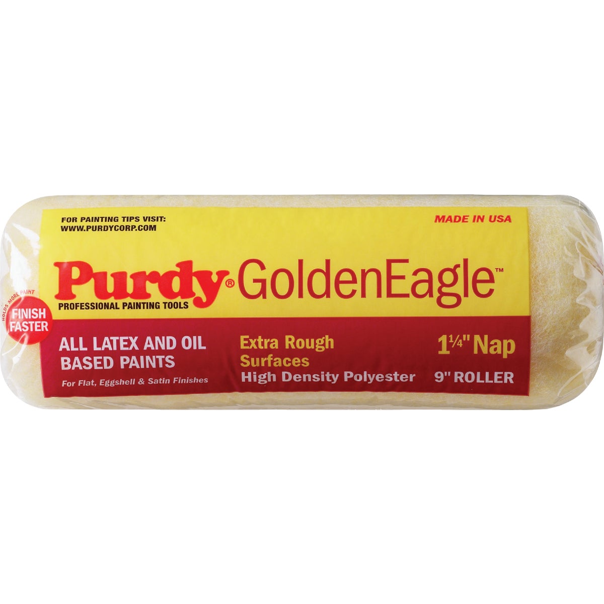 Purdy Golden Eagle 9 In. x 1-1/4 In. Knit Fabric Roller Cover Image 1