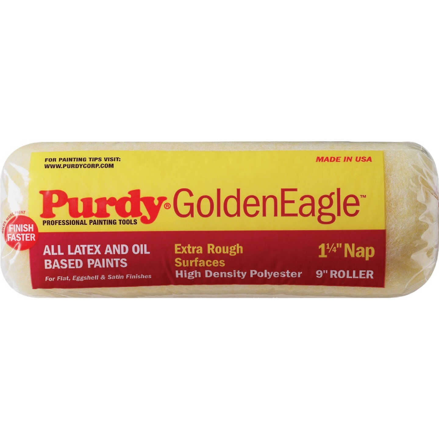 Purdy Golden Eagle 9 In. x 1-1/4 In. Knit Fabric Roller Cover Image 1