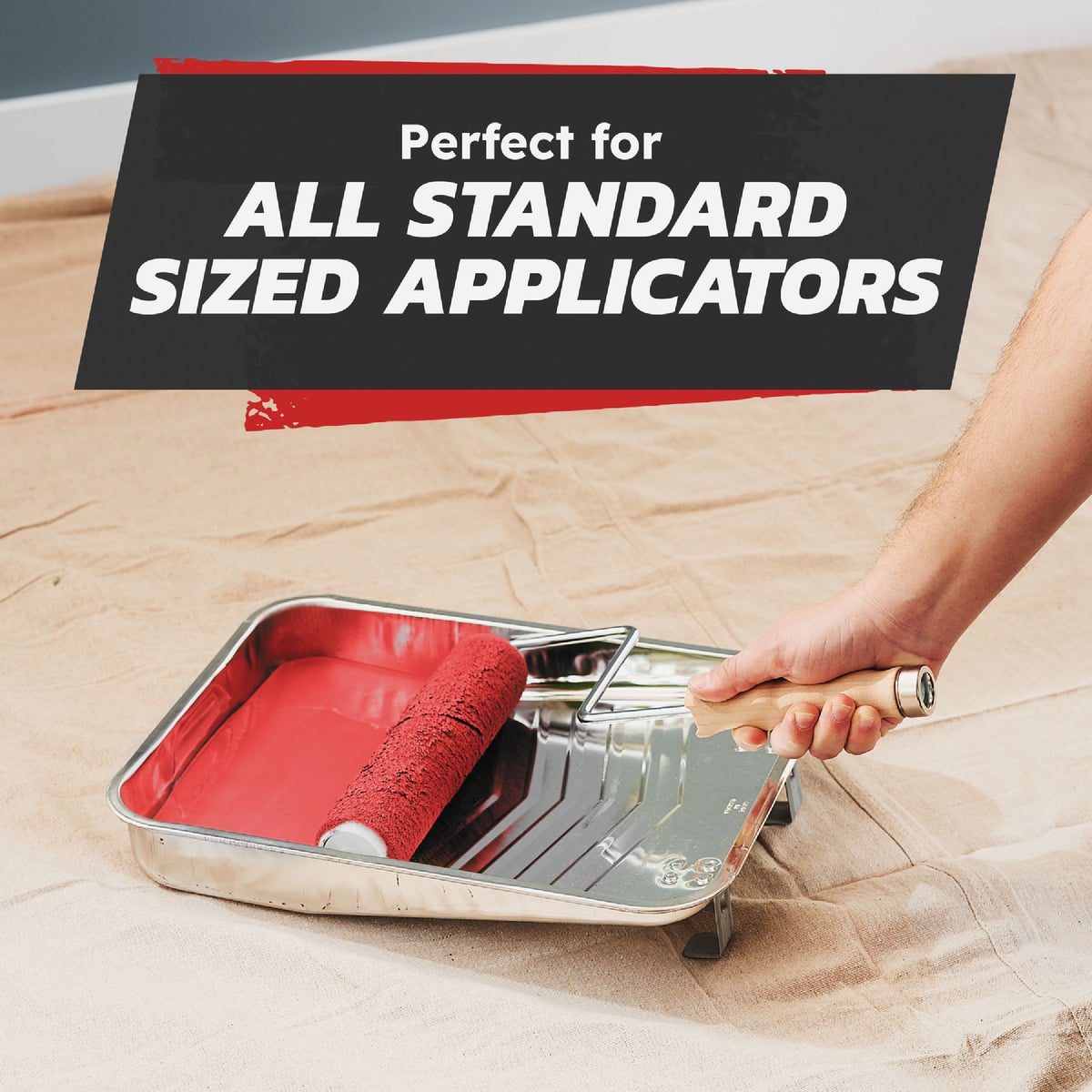 Linzer Project Select Spinning Paint Brush and Roller Cleaner Image 6