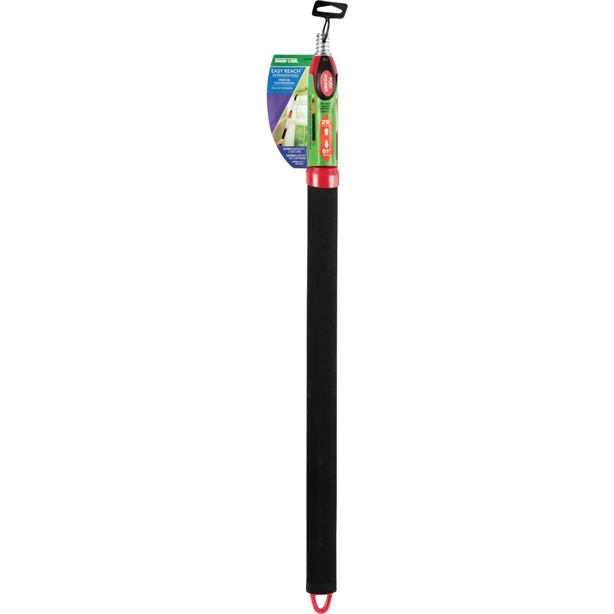 Shur-Line Easy Reach 2-1/2 Ft. to 5 Ft. Aluminum Extension Pole