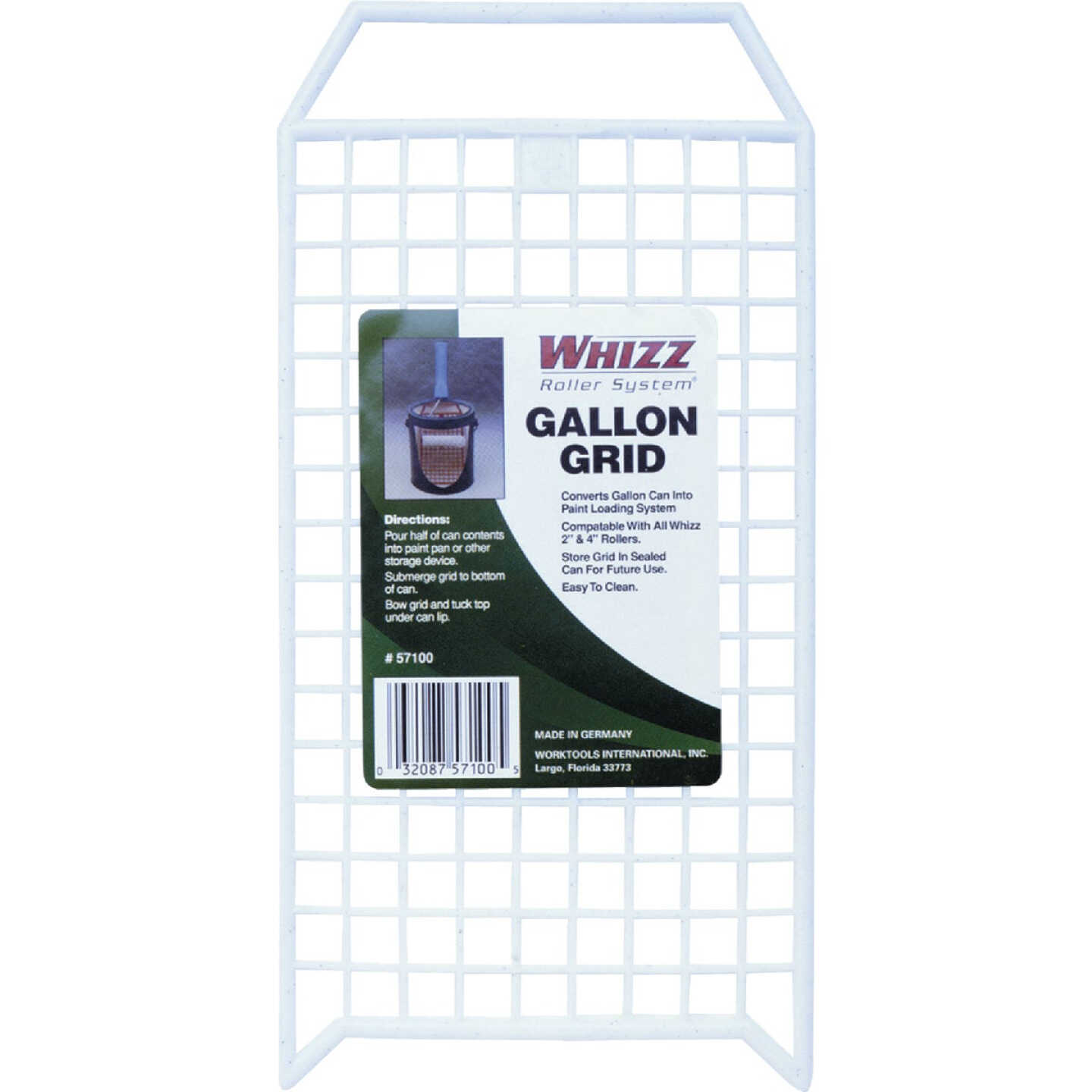 Whizz Roller System Gallon Poly Paint Roller Grid Image 1