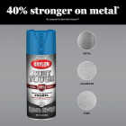 Krylon Rust Tough 12 Oz. Gloss Alkyd Enamel Spray Paint, Almond Image 3