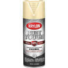 Krylon Rust Tough 12 Oz. Gloss Alkyd Enamel Spray Paint, Almond Image 7