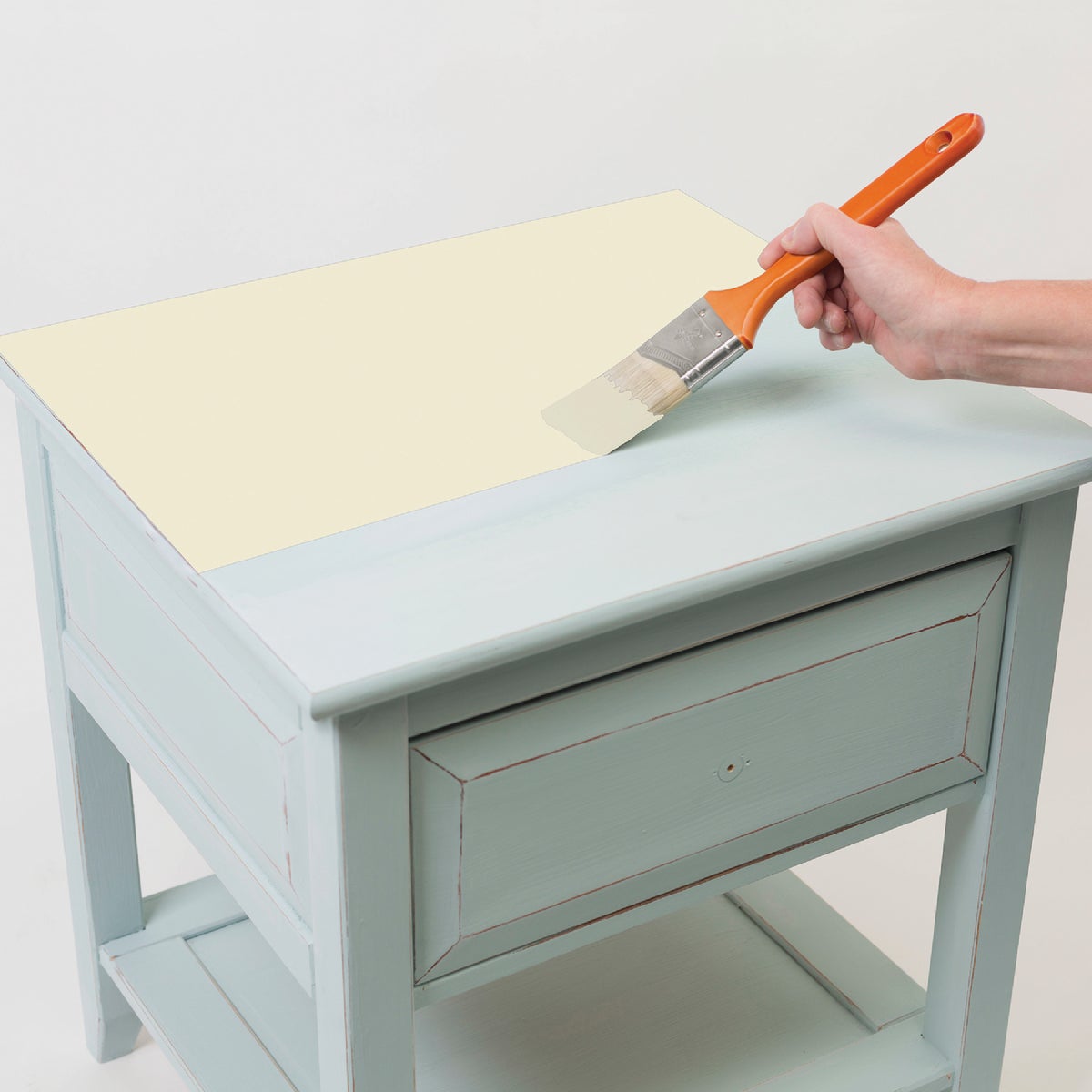 Rust-Oleum Chalked Ultra Matte Chiffon Cream 30 Oz. Chalk Paint Image 6