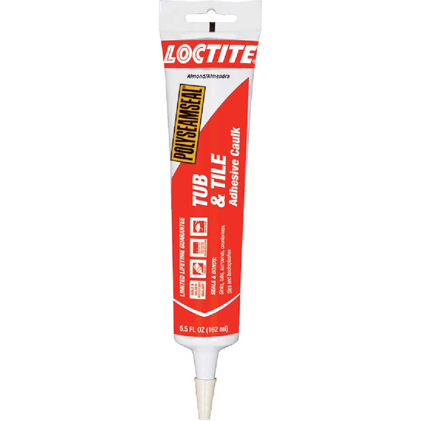 Loctite Polyseamseal 5.5 Oz. Almond Kitchen & Bath Caulk Image 1