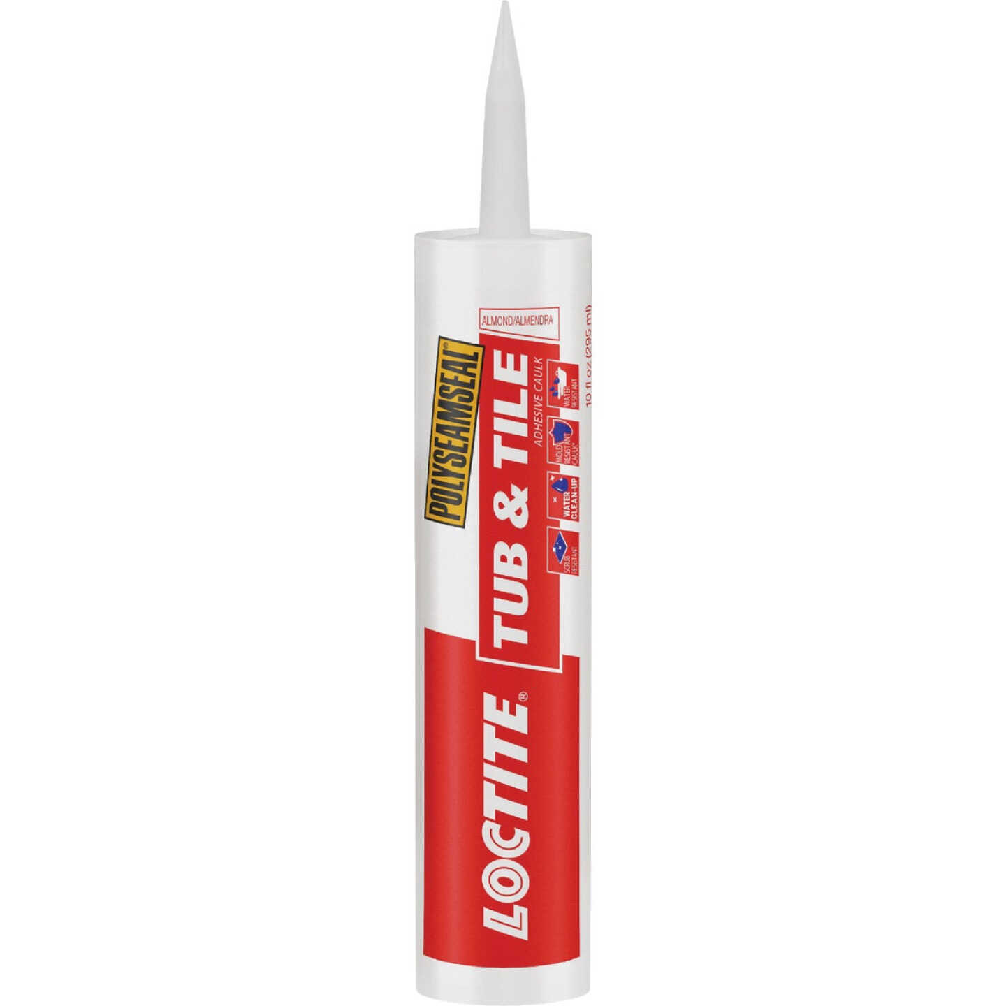 Loctite Polyseamseal 10 Oz. Almond Kitchen & Bath Caulk Image 1