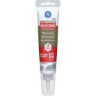 GE Advanced Silicone Kitchen & Bath Sealant, White, 2.8 Oz. Tube Image 1
