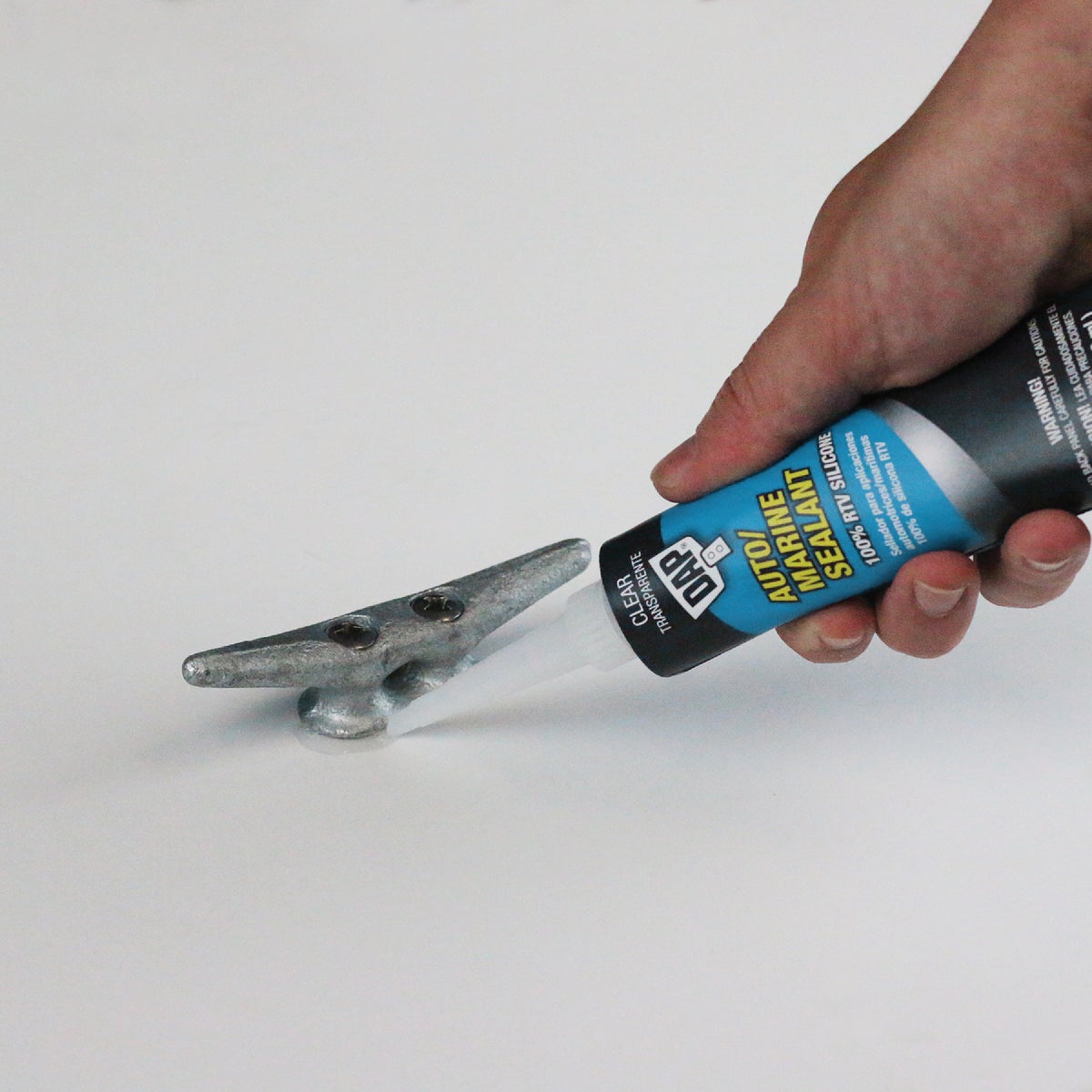 Dap 2.8 Oz. Clear Auto/Marine 100% RTV Silicone Sealant Image 6