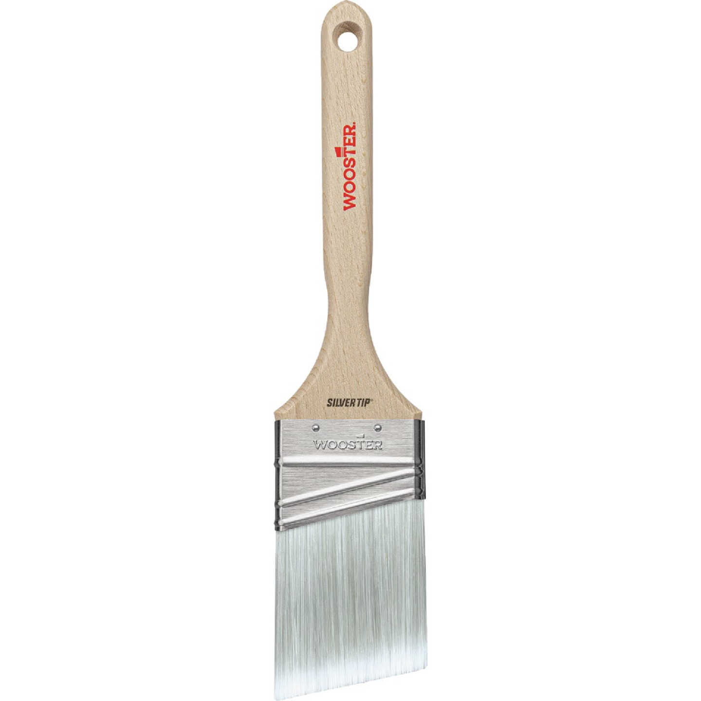 Wooster SILVER TIP 2-1/2 In. Chisel Trim Angle Sash Paint Brush Image 2