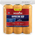 Wooster Super/Fab FTP 9 In. x 1/2 In. Knit Fabric Roller Cover (3- Pack) Image 1
