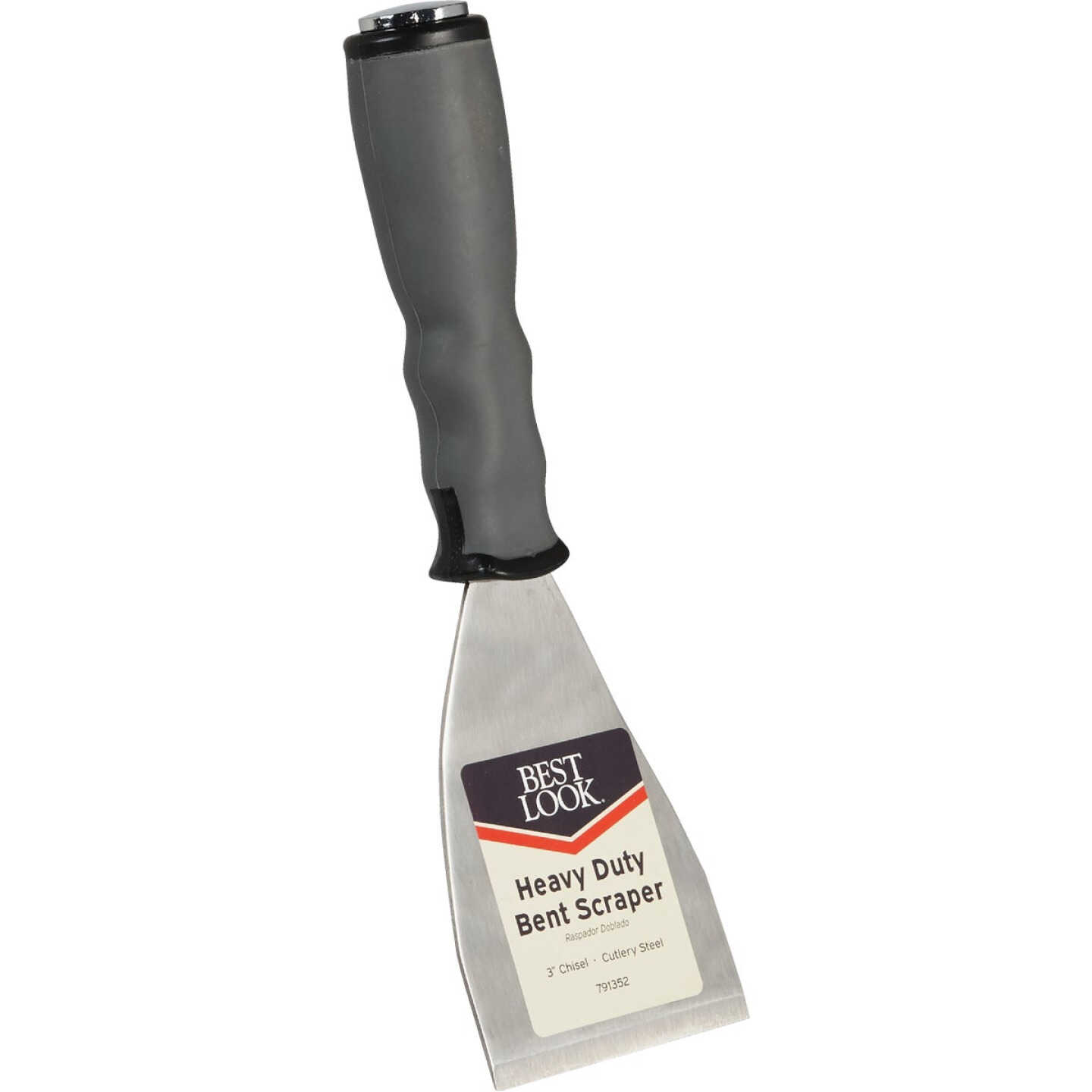 Best Look 3 In. Bent Scraper with Threaded Handle Image 1