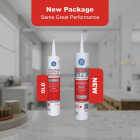 GE Seal & Fill Multi-Purpose Kitchen & Bath Sealant, White, 10 Oz. Cartridge Image 2