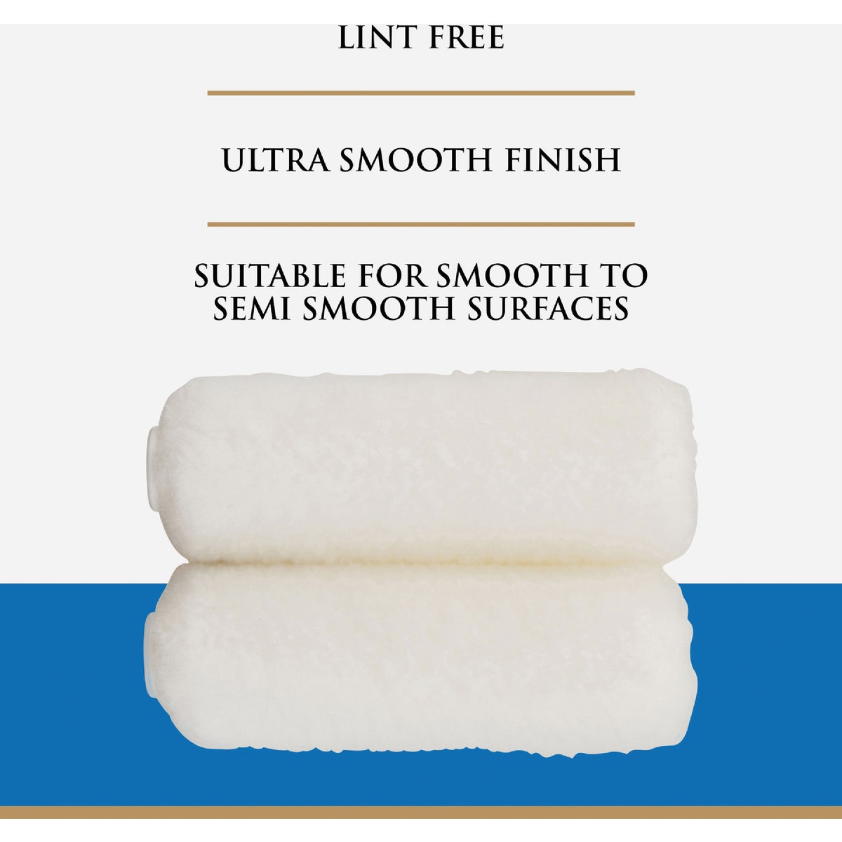 Linzer Pro Edge 6 In. x 3/8 In. Mini Microfiber Roller Cover (2-Pack) Image 6