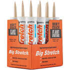 Sashco Big Stretch 10.5 Oz. Acrylic Elastomeric Caulk, Almond Image 7