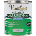 Varathane Satin Clear Water Based Exterior Spar Urethane, 1 Qt. Image 1