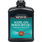 Minwax Satin Water Based Wipe-On Interior Polycrylic, 1 Pt. Image 1