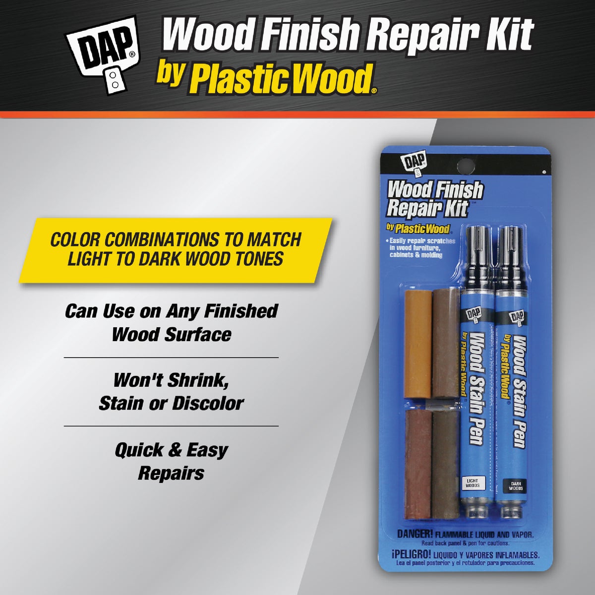 DAP Plastic Wood 6-Color Wood Finish Repair Kit Image 2