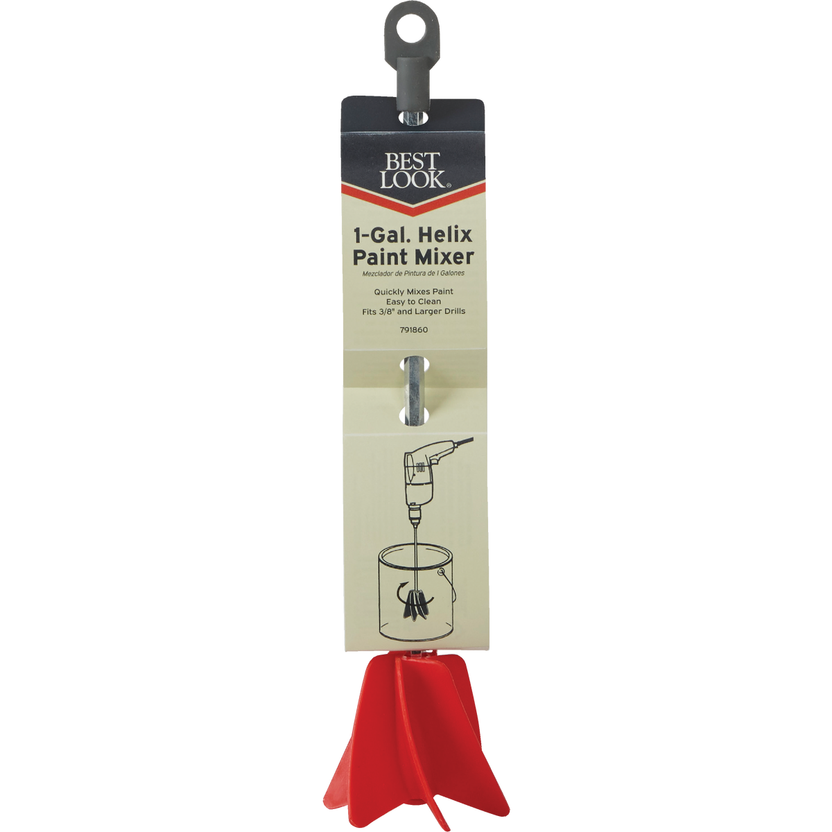 Best Look 1 Gal. 10 In. Paint Mixer Image 2