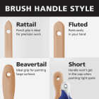 Bestt Liebco Master 5-1/2 In. Flat Stain Brush No. 144 Image 5