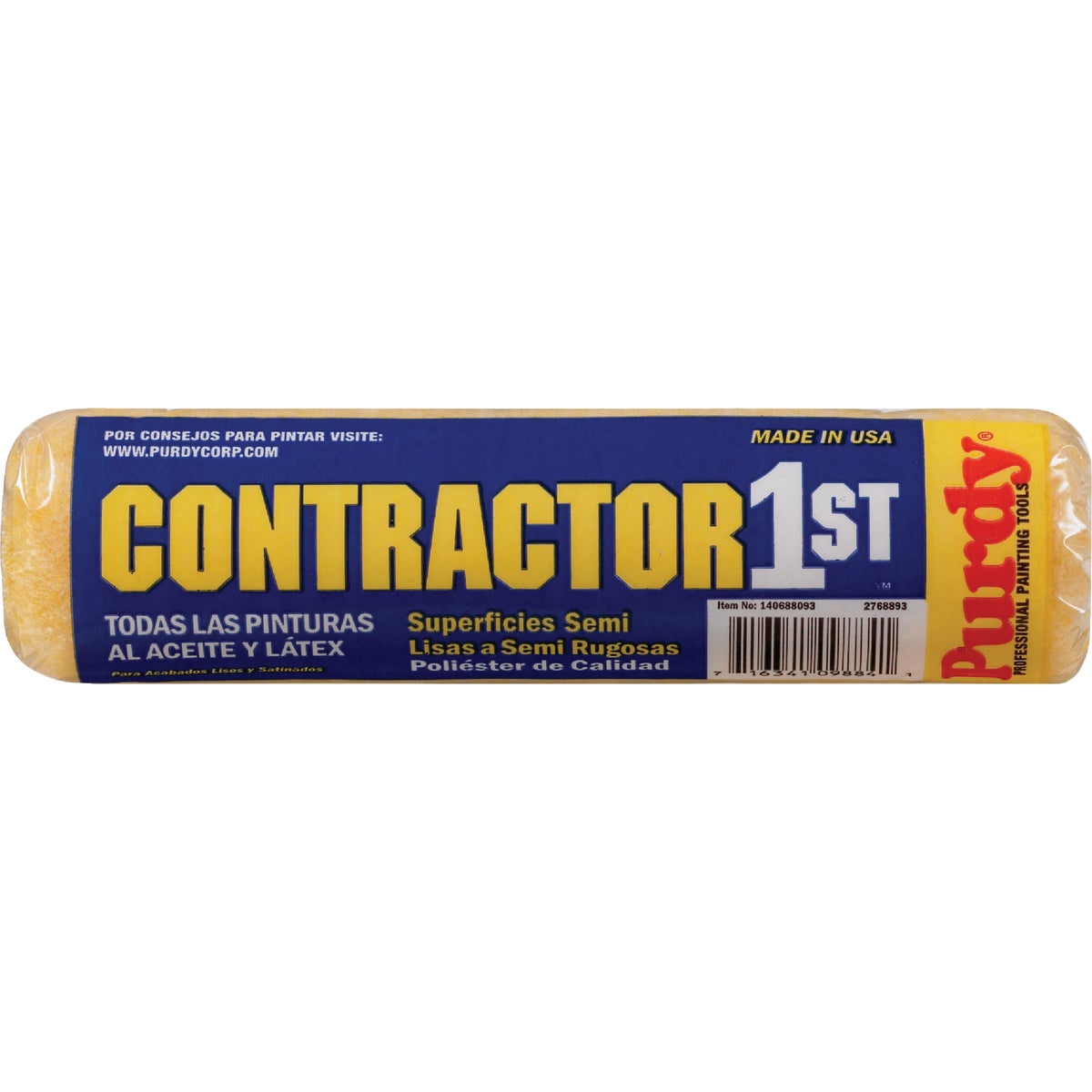 Purdy Contractor 1st 9 In. x 1/2 In. Knit Fabric Roller Cover Image 6