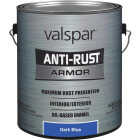 Valspar Anti-Rust Oil-Based Gloss Armor Rust Control Enamel, Dark Blue, 1 Gal. Image 1
