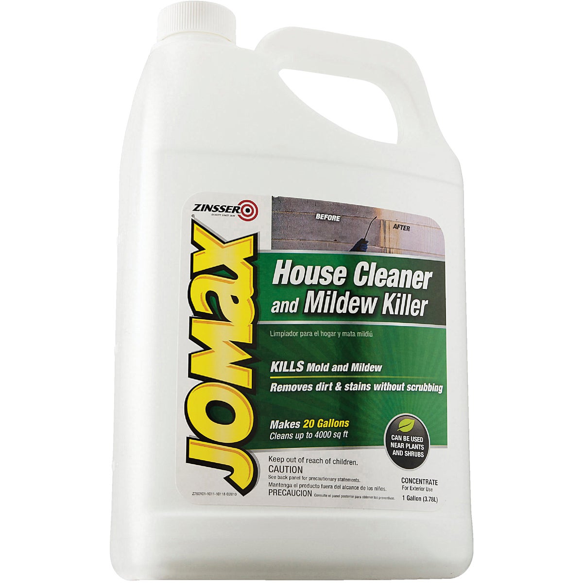 Zinsser Jomax House Cleaner and Mildew Killer, 1 Gal. Image 6