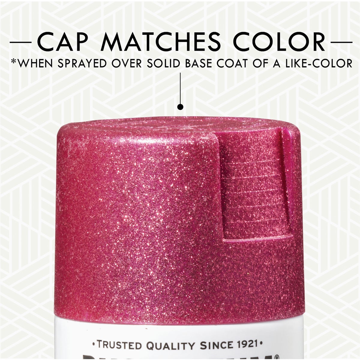 Rust-Oleum 10.25 Oz. Bright Pink Glitter Spray Paint Image 5