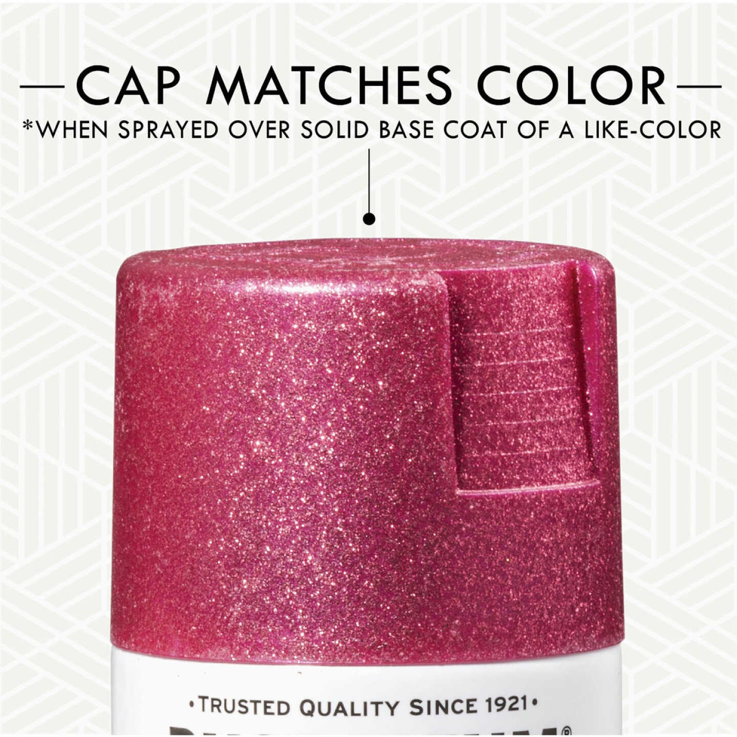 Rust-Oleum 10.25 Oz. Bright Pink Glitter Spray Paint Image 5