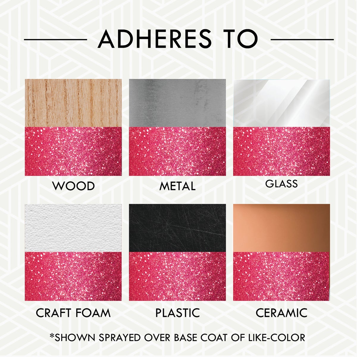 Rust-Oleum 10.25 Oz. Bright Pink Glitter Spray Paint Image 3