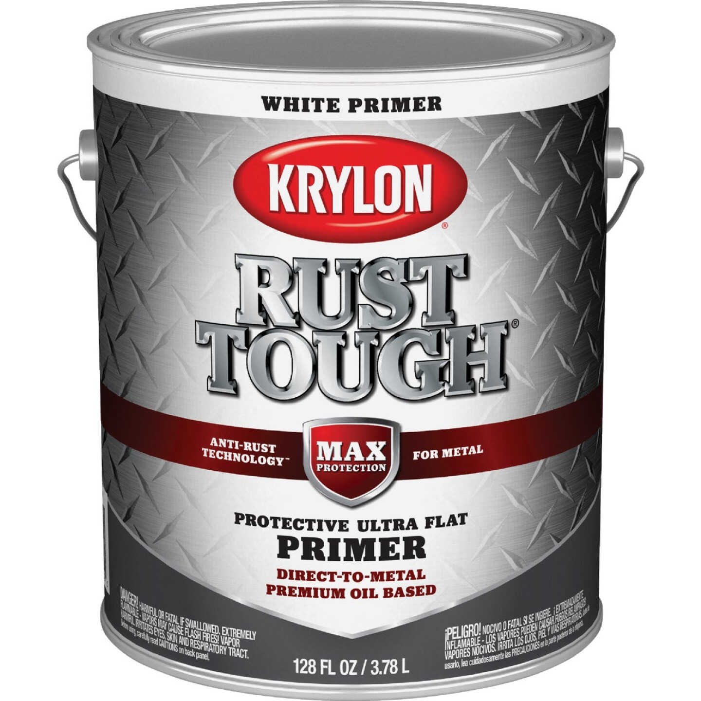 Krylon Rust Tough Primer, White, 1 Gal. Image 1