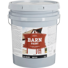 Do it Best Latex Flat Exterior Barn Paint, White, 5 Gal. Image 1