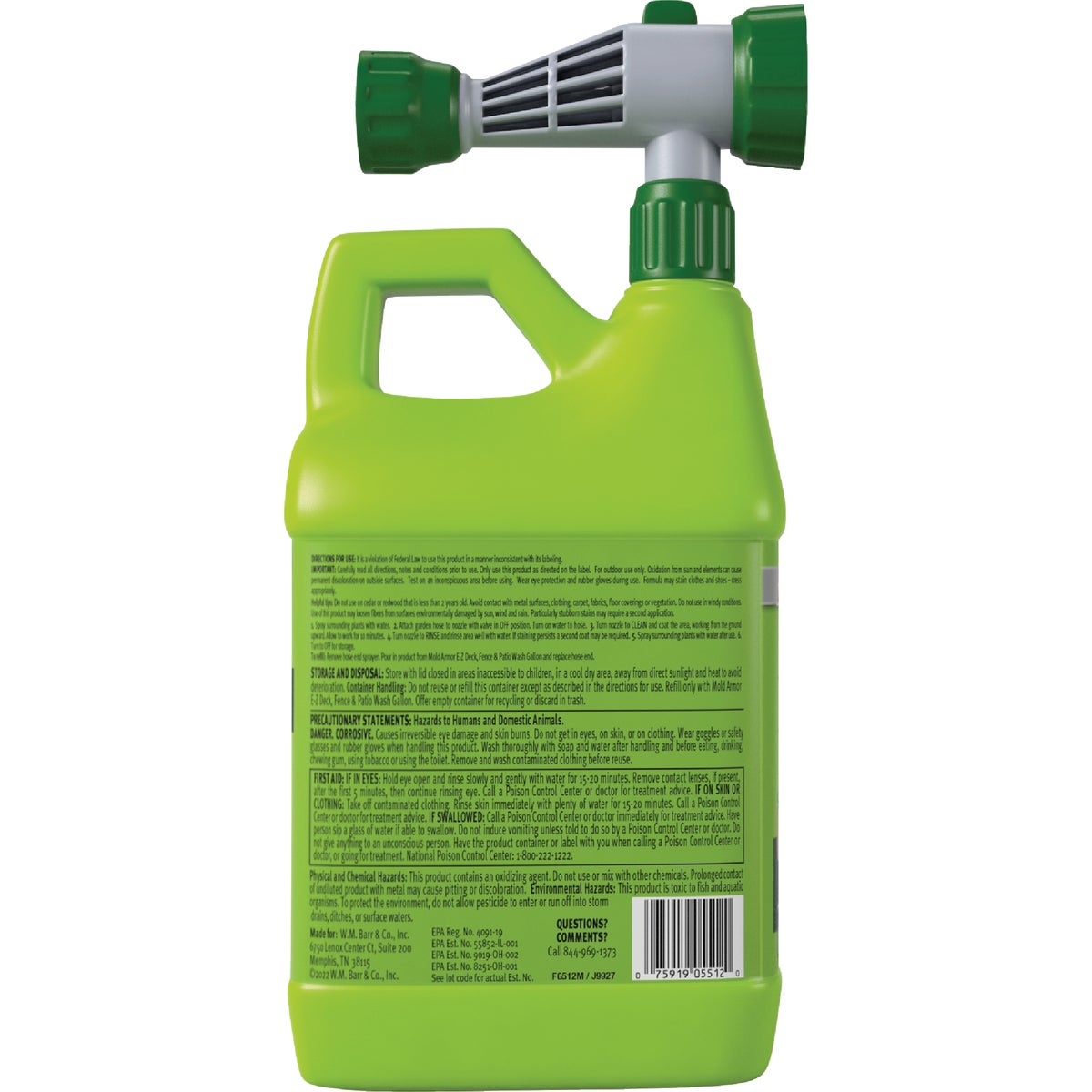 Home Armor Deck & Patio Wash with Microban, 64 Oz. Hose End Image 6