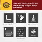 Cabot Semi-Solid Exterior Stain, 1106 Neutral Base, 1 Gal. Image 3