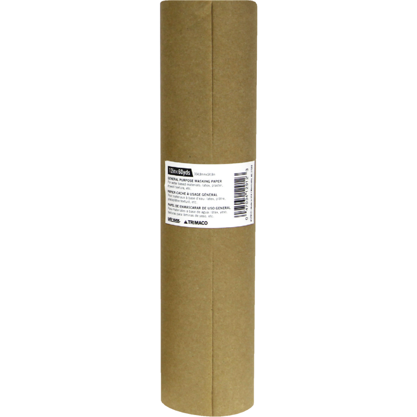 Trimaco Easy Mask 12 In. x 180 Ft. Brown General Purpose Masking Paper Image 1