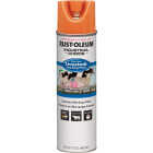 Rust-Oleum Industrial Choice 17 Oz. Fluorescent Orange Livestock Marking Paint Image 1