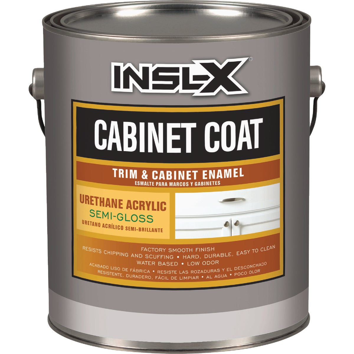 Insl-X 1 Gal. White Semi-Gloss Cabinet Coating