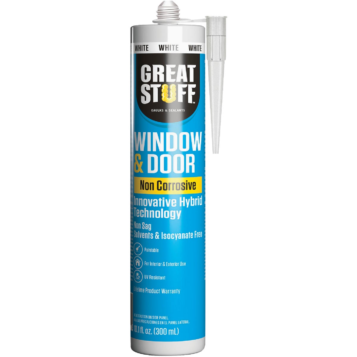 Great Stuff 10.1 Oz. White Window & Door Hybrid Polymer Sealant