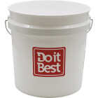 Do it Best 2 Gal. White Plastic Bucket Image 1
