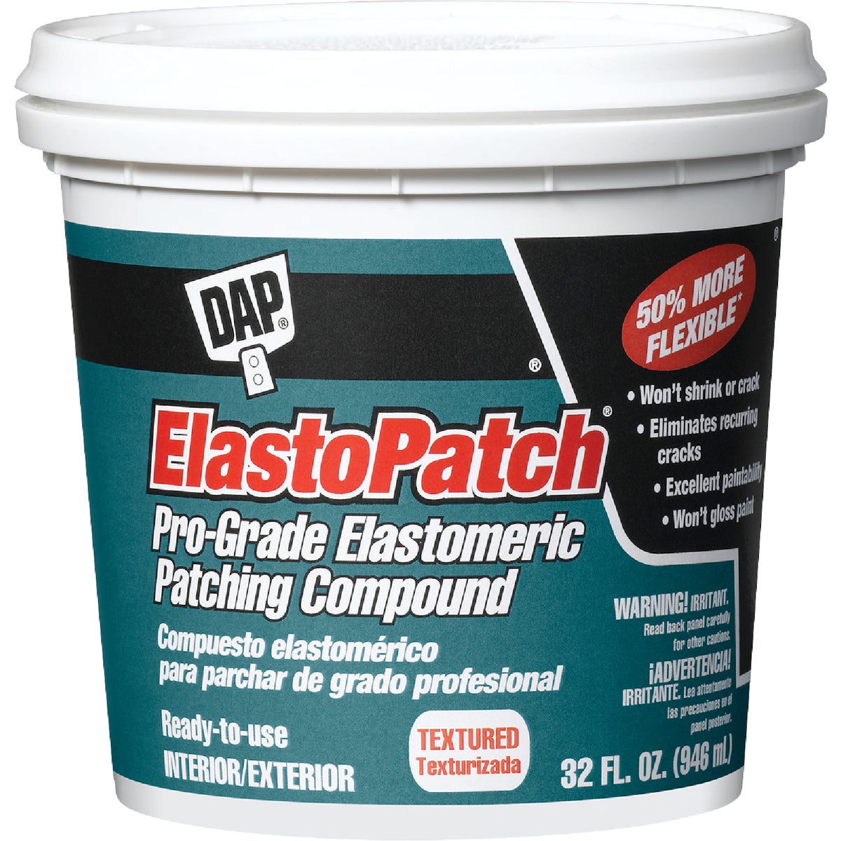 DAP ElastoPatch Quart Off-White Patching Compound Image 1