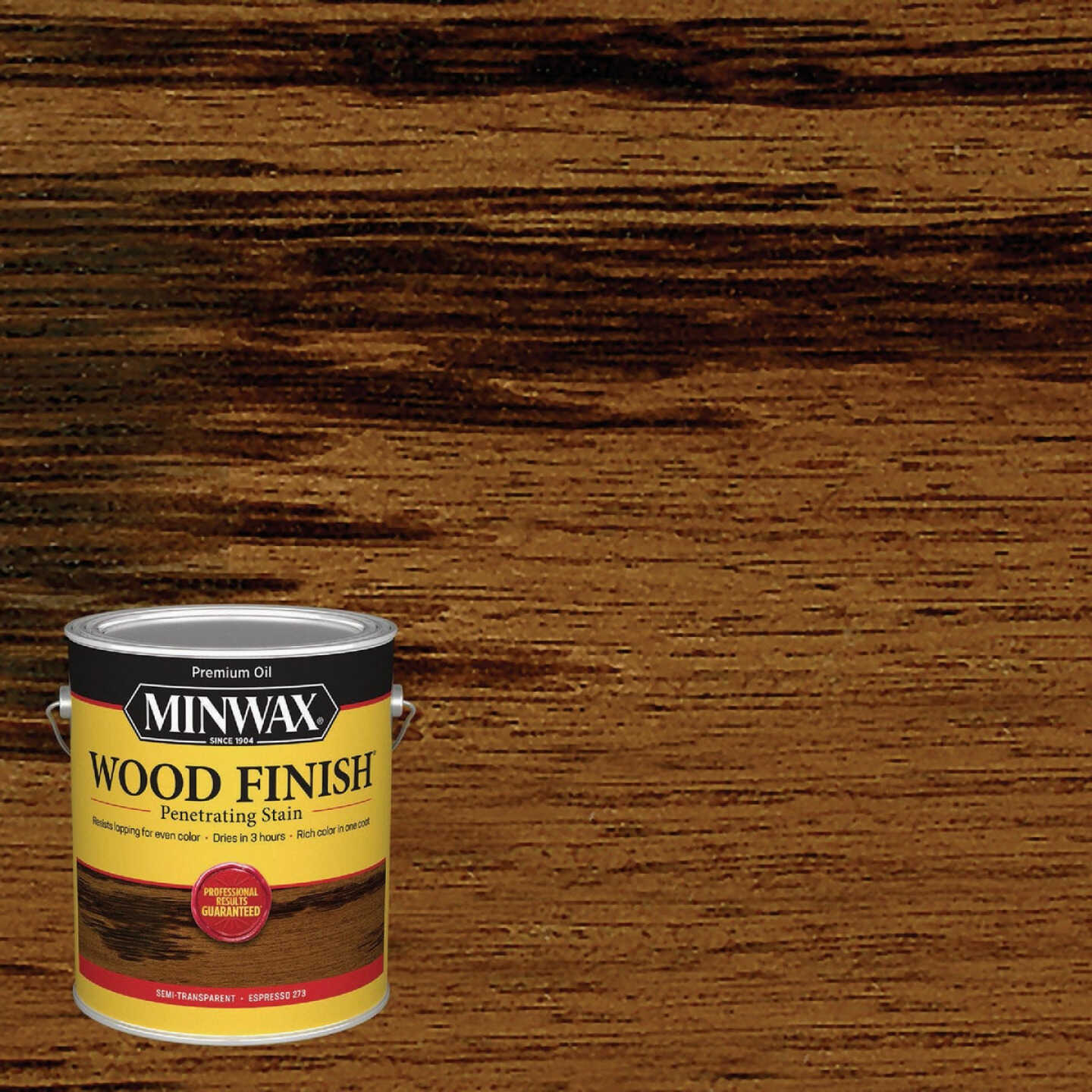 Minwax Wood Finish VOC Penetrating Stain, Espresso, 1 Gal. Image 2