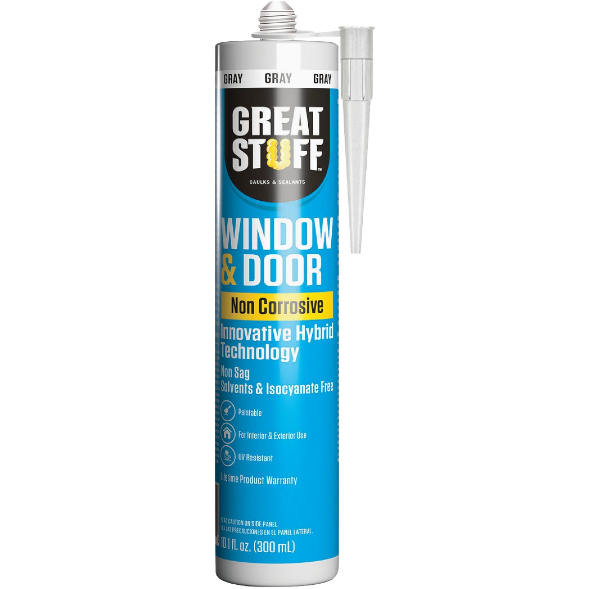 Great Stuff 10.1 Oz. Gray Window & Door Hybrid Polymer Sealant