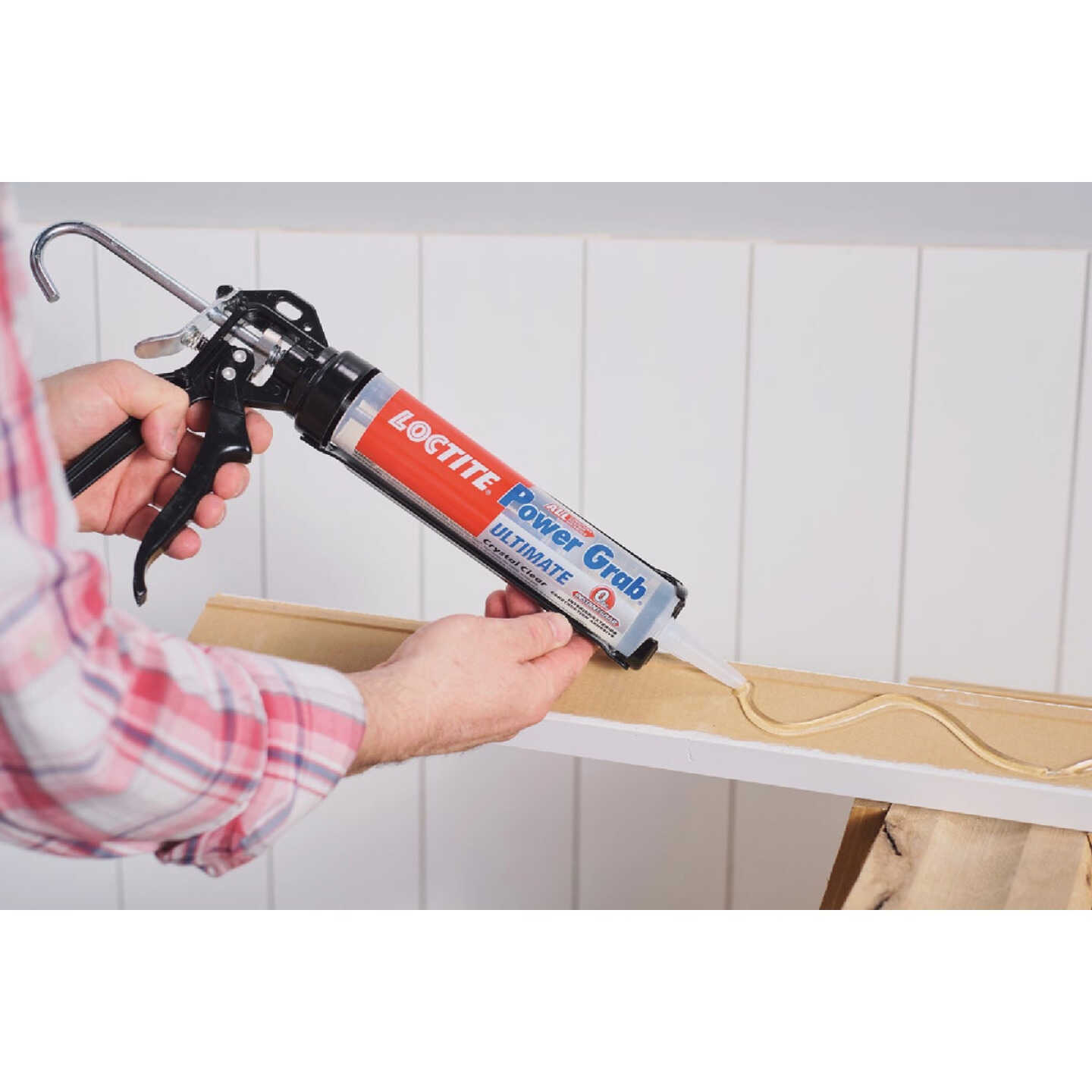 LOCTITE Power Grab 9 Oz. Crystal Clear Ultimate Construction Adhesive Image 2
