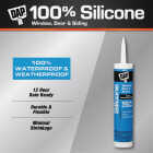 DAP 9.8 Oz. Window, Door & Siding Silicone Sealant, White Image 2
