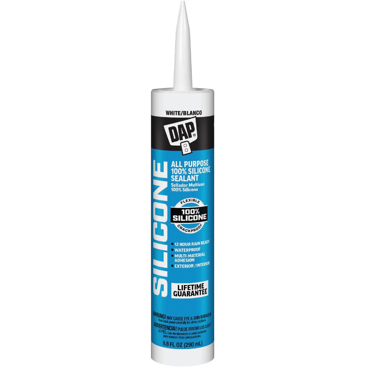 DAP 9.8 Oz. Window, Door & Siding Silicone Sealant, White
