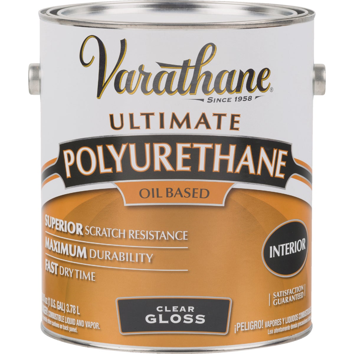 Varathane Gloss Clear 275 VOC Oil-Based Interior Polyurethane, 1 Gal. Image 2