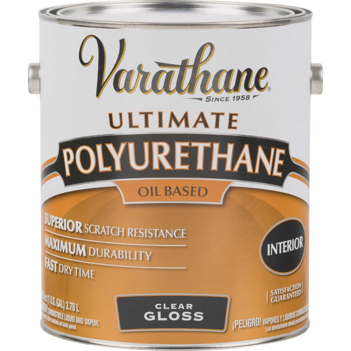 Varathane Gloss Clear 275 VOC Oil-Based Interior Polyurethane, 1 Gal. Image 2
