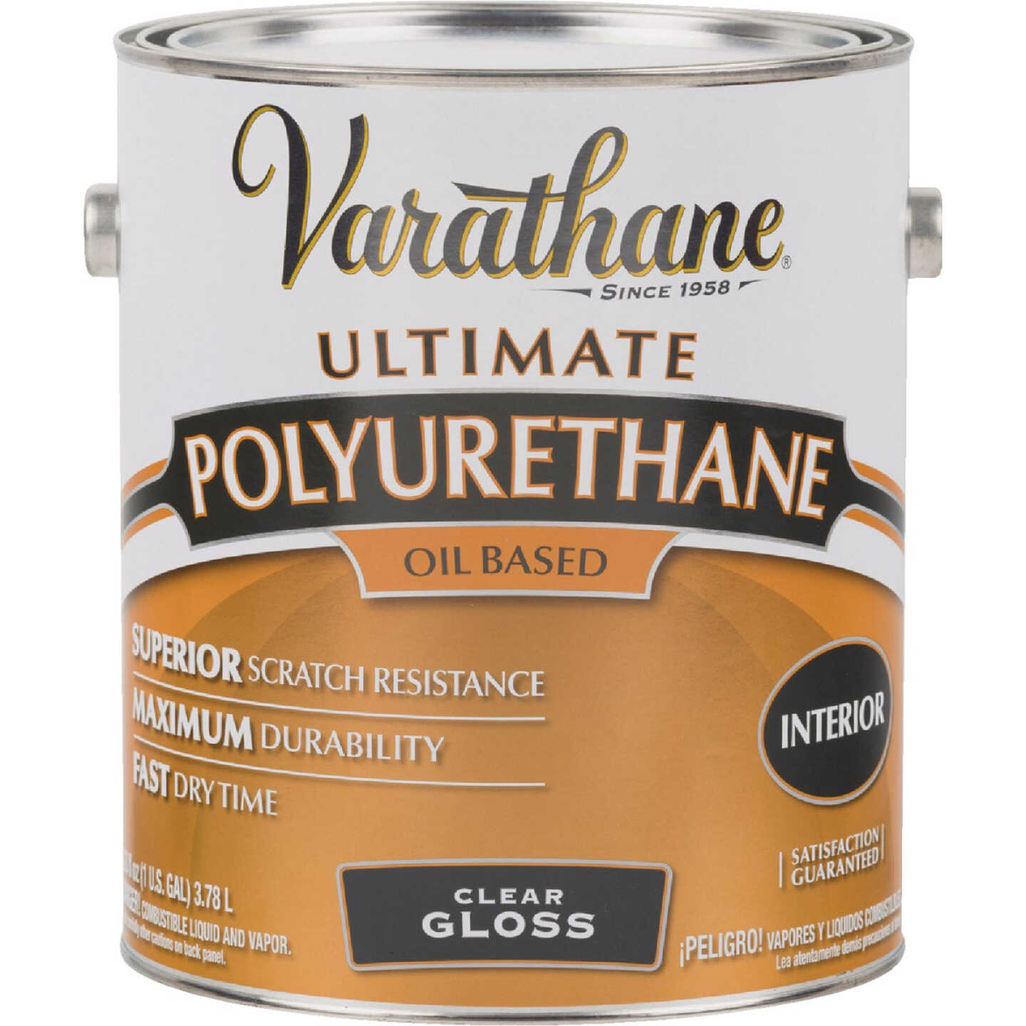Varathane Gloss Clear 275 VOC Oil-Based Interior Polyurethane, 1 Gal. Image 1