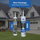 GE Supreme Silicone Window & Door Sealant, Clear, 10.1 Oz. Cartridge Image 2