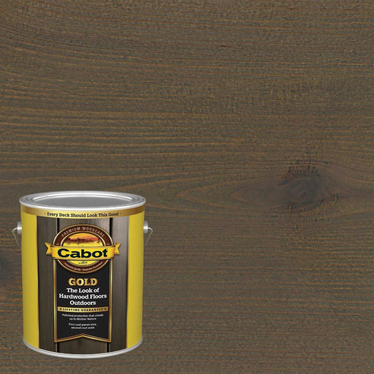 Cabot Gold Exterior Stain, 3474 Starlit Gray, 1 Gal. Image 7