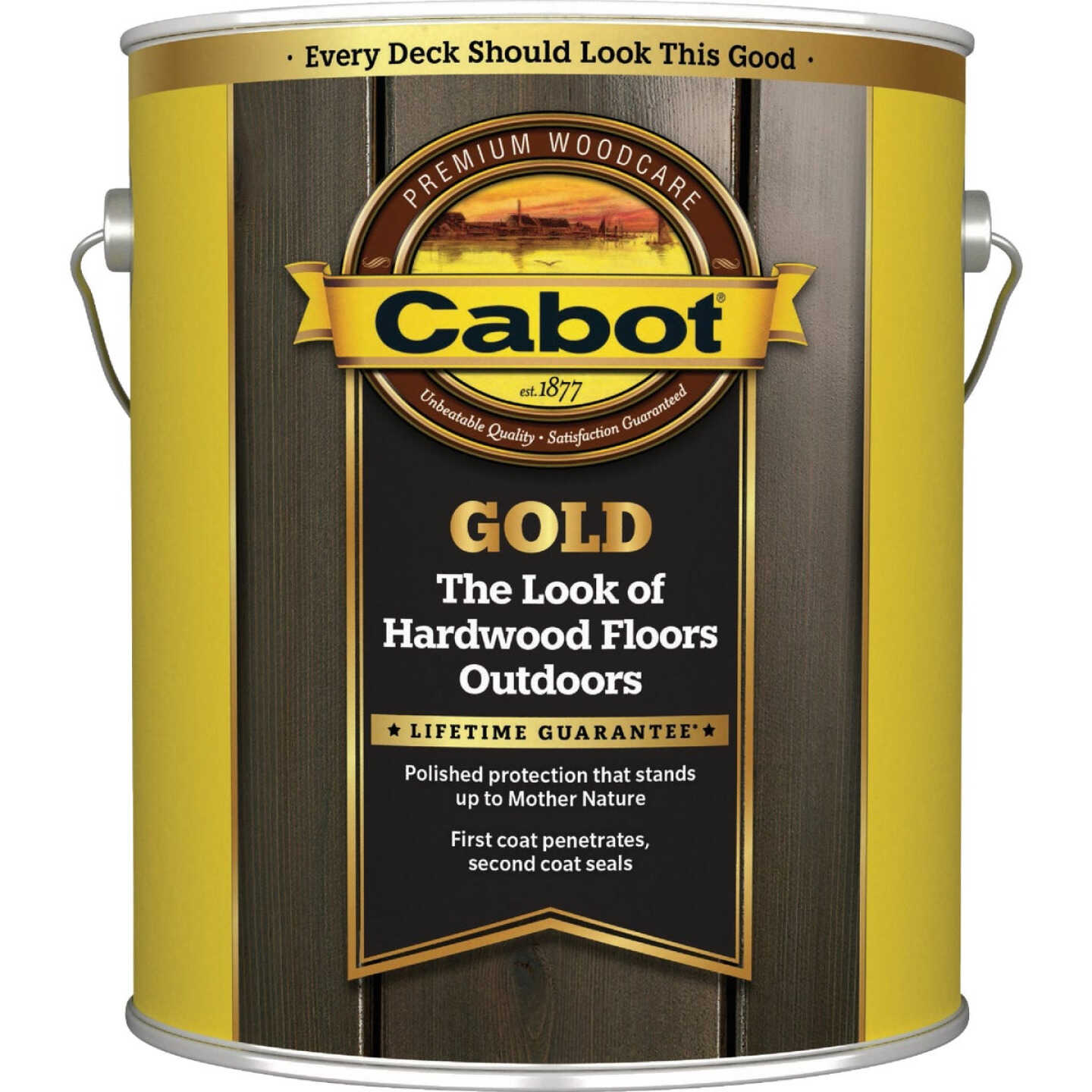 Cabot Gold Exterior Stain, 3474 Starlit Gray, 1 Gal. Image 1